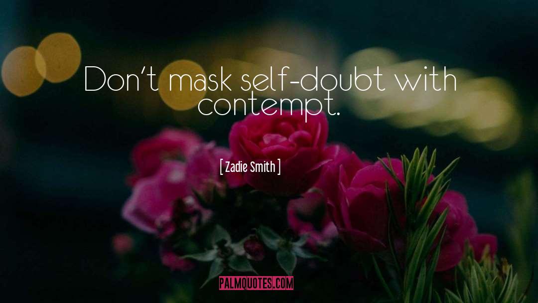 Professional Mask quotes by Zadie Smith