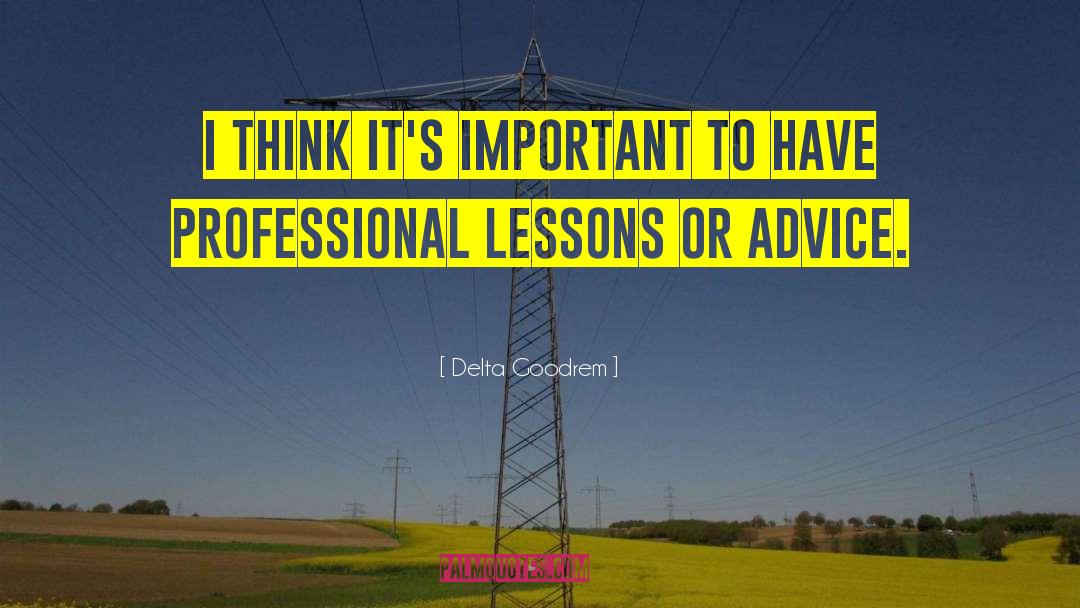 Professional Training quotes by Delta Goodrem