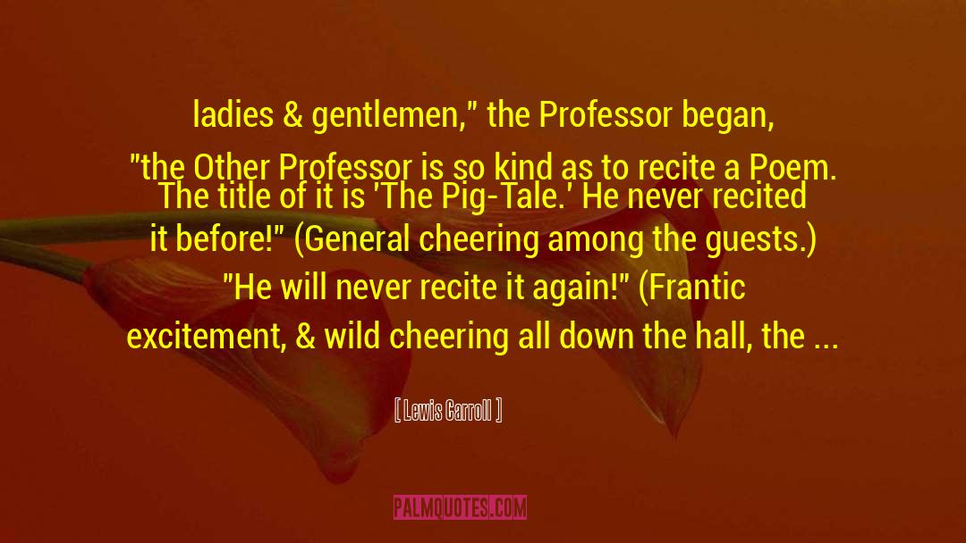 Professor Phelps quotes by Lewis Carroll