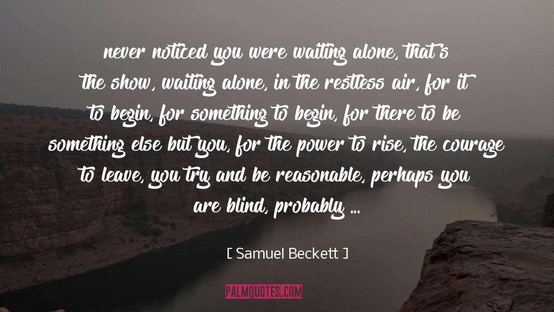 Profiles In Courage quotes by Samuel Beckett