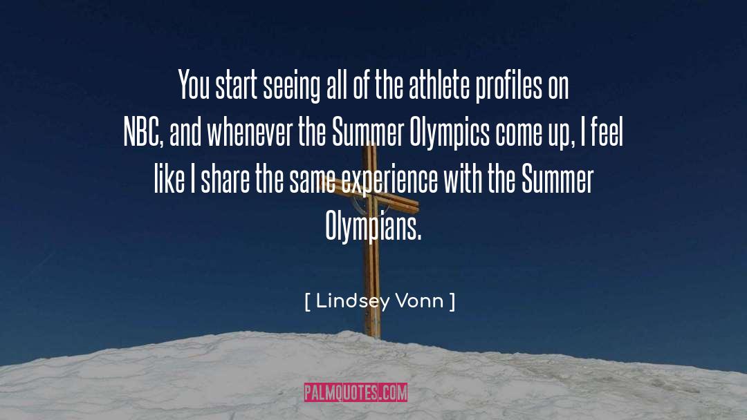 Profiles quotes by Lindsey Vonn