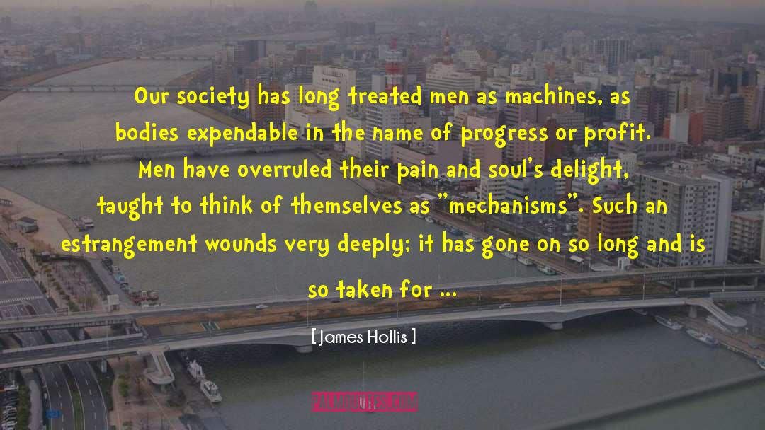 Profit Motive quotes by James Hollis