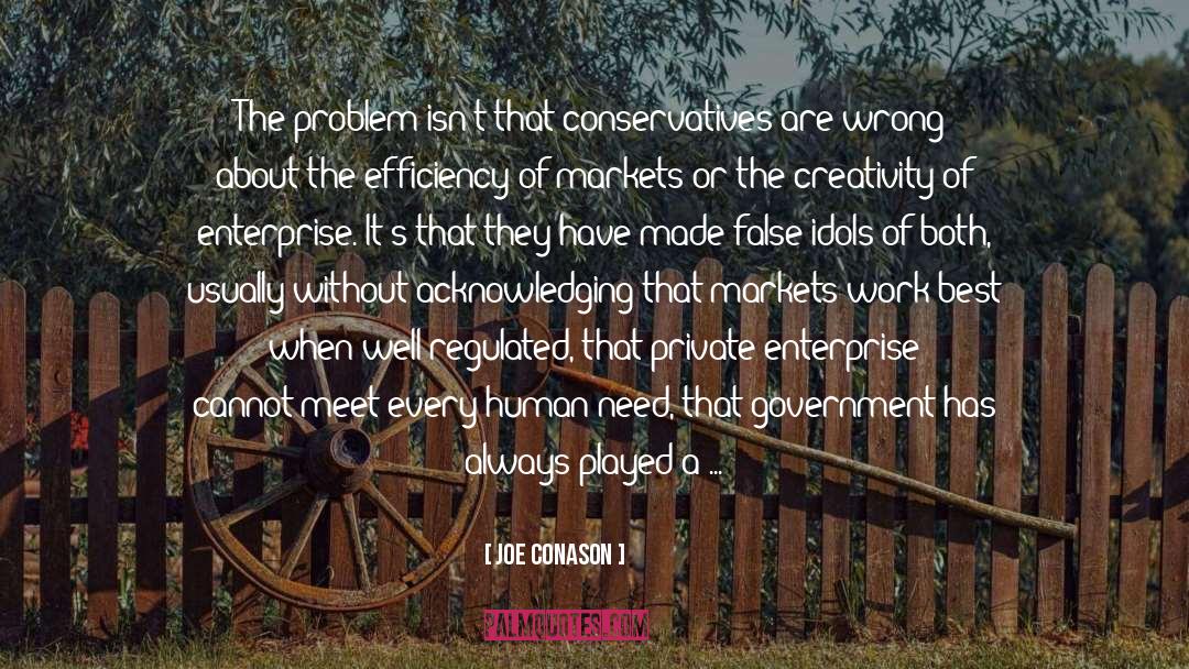 Profit Motive quotes by Joe Conason