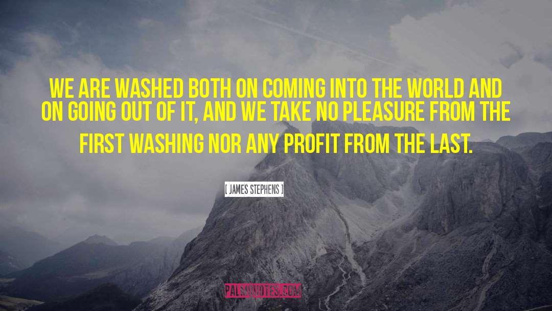 Profit Motive quotes by James Stephens