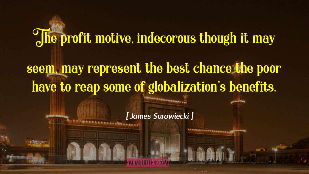 Profit Motive quotes by James Surowiecki