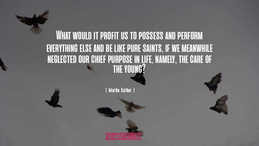 Profit quotes by Martin Luther
