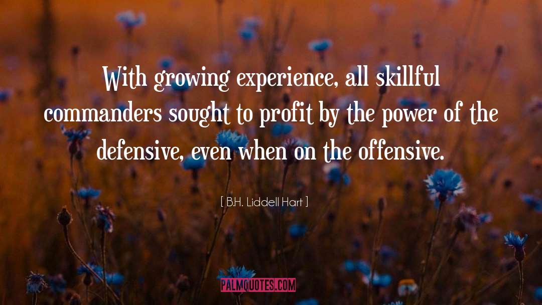 Profit Sharing quotes by B.H. Liddell Hart
