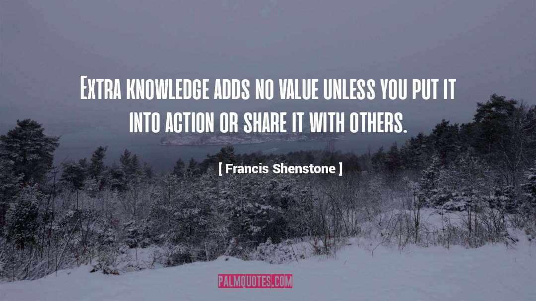 Profit Sharing quotes by Francis Shenstone
