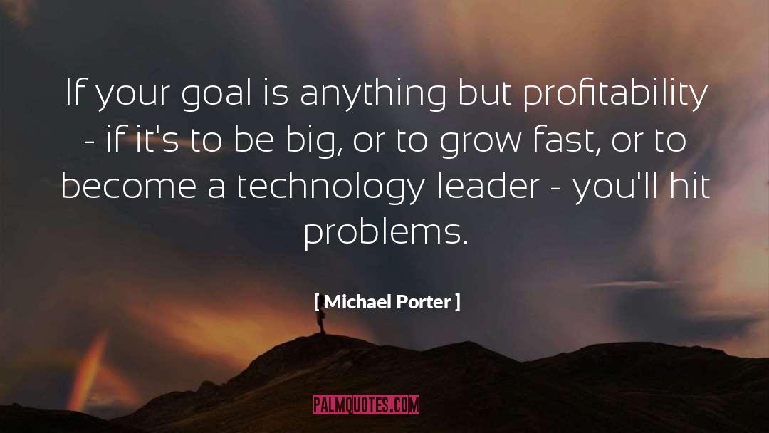 Profitability quotes by Michael Porter