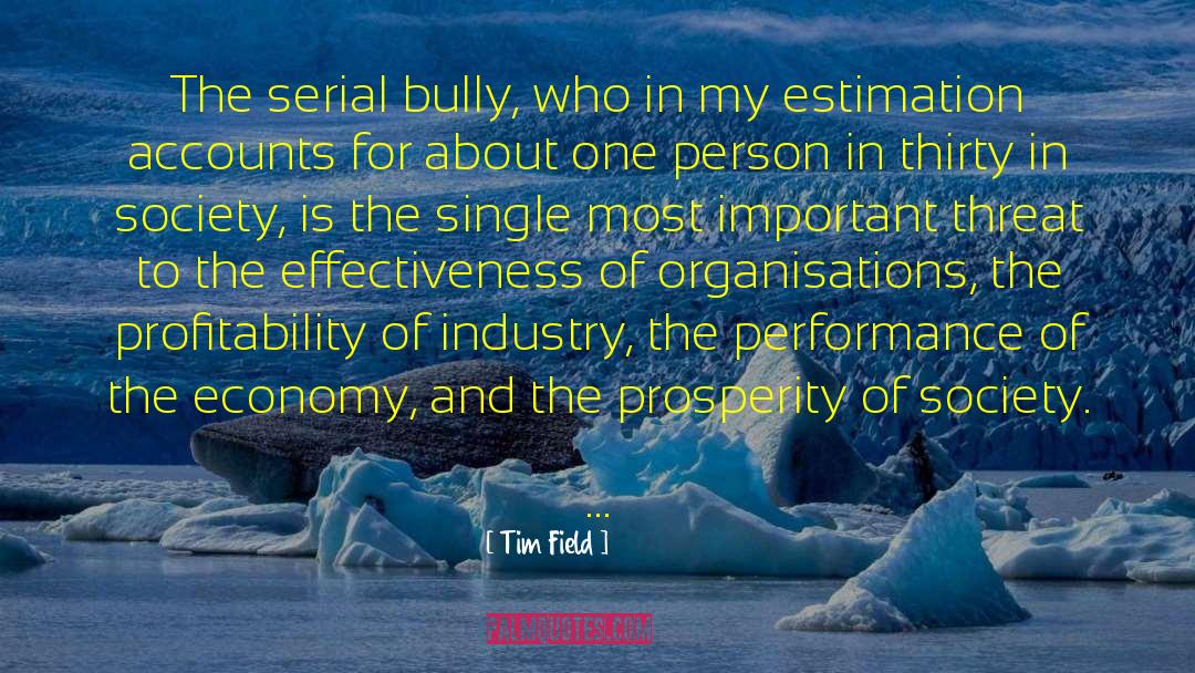 Profitability quotes by Tim Field