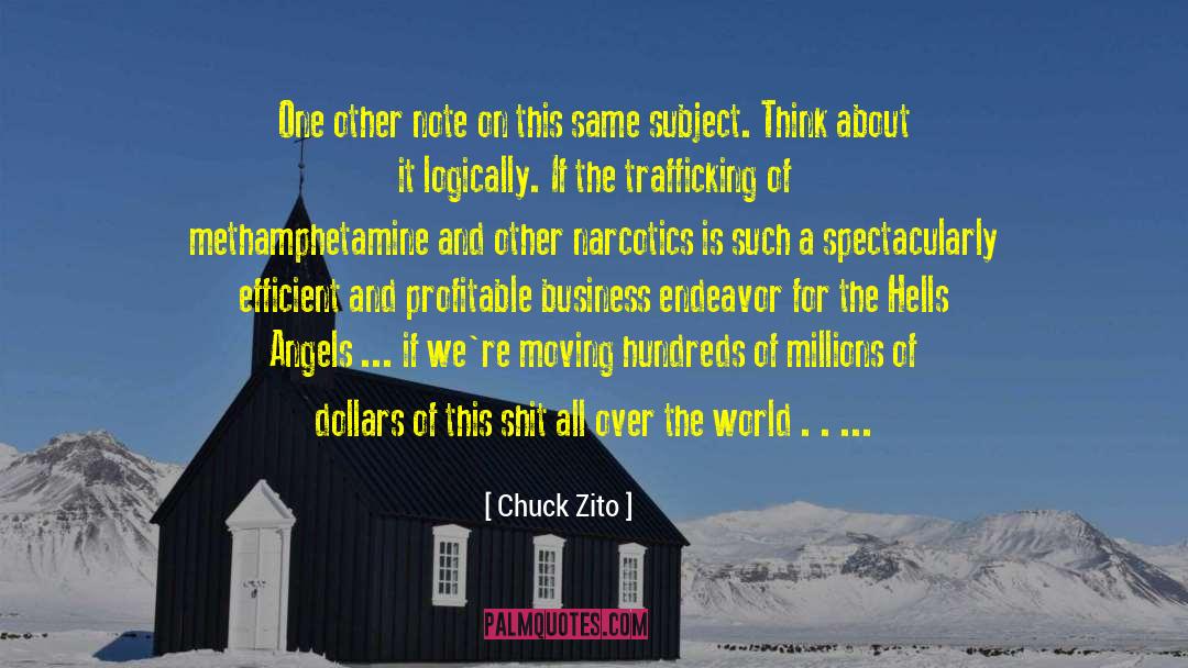 Profitable Business quotes by Chuck Zito