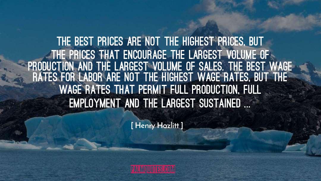 Profits quotes by Henry Hazlitt