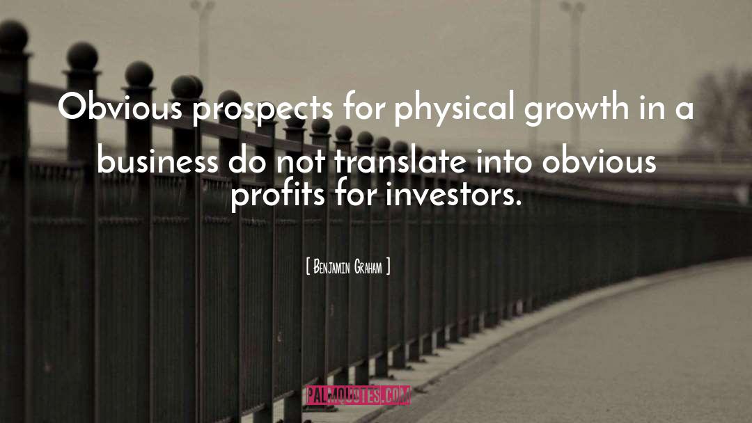 Profits quotes by Benjamin Graham