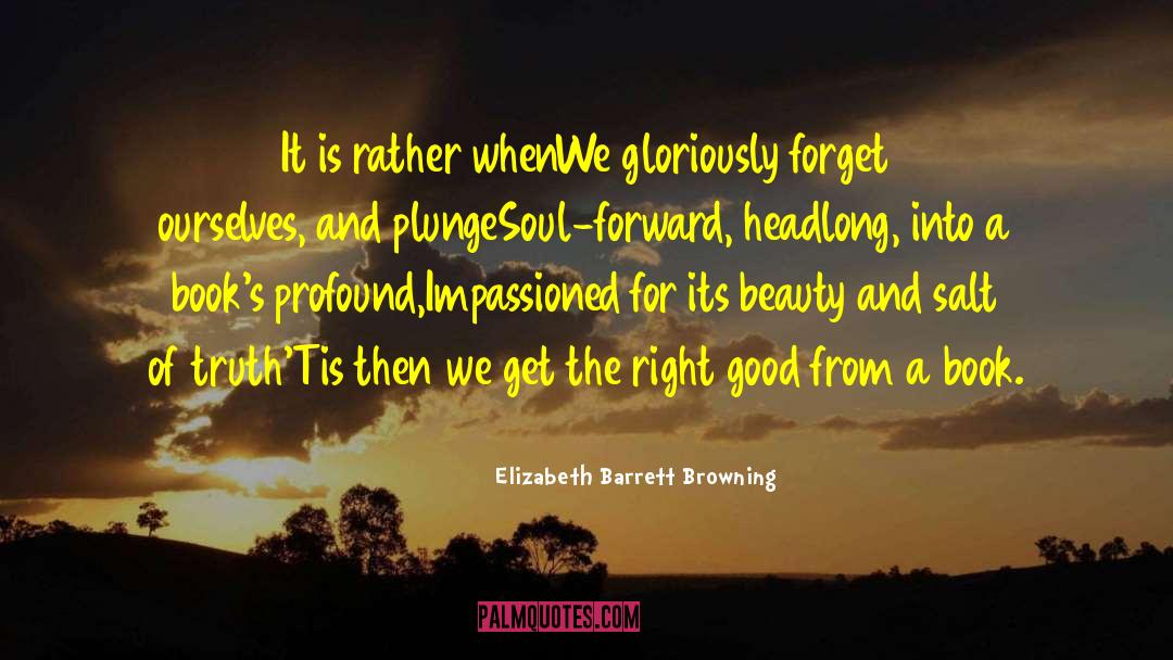 Profound Sadness quotes by Elizabeth Barrett Browning