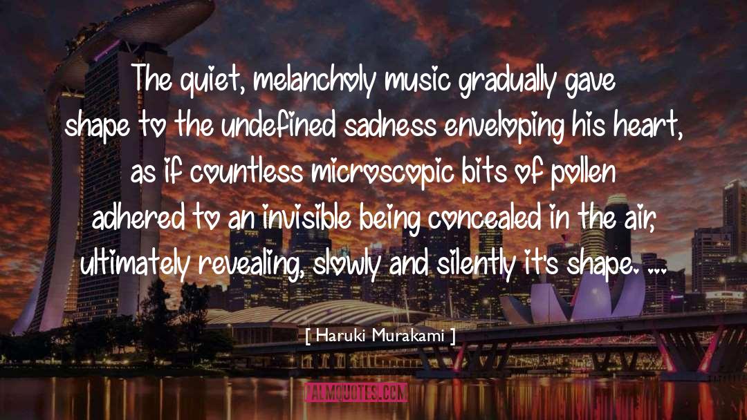 Profound Sadness quotes by Haruki Murakami