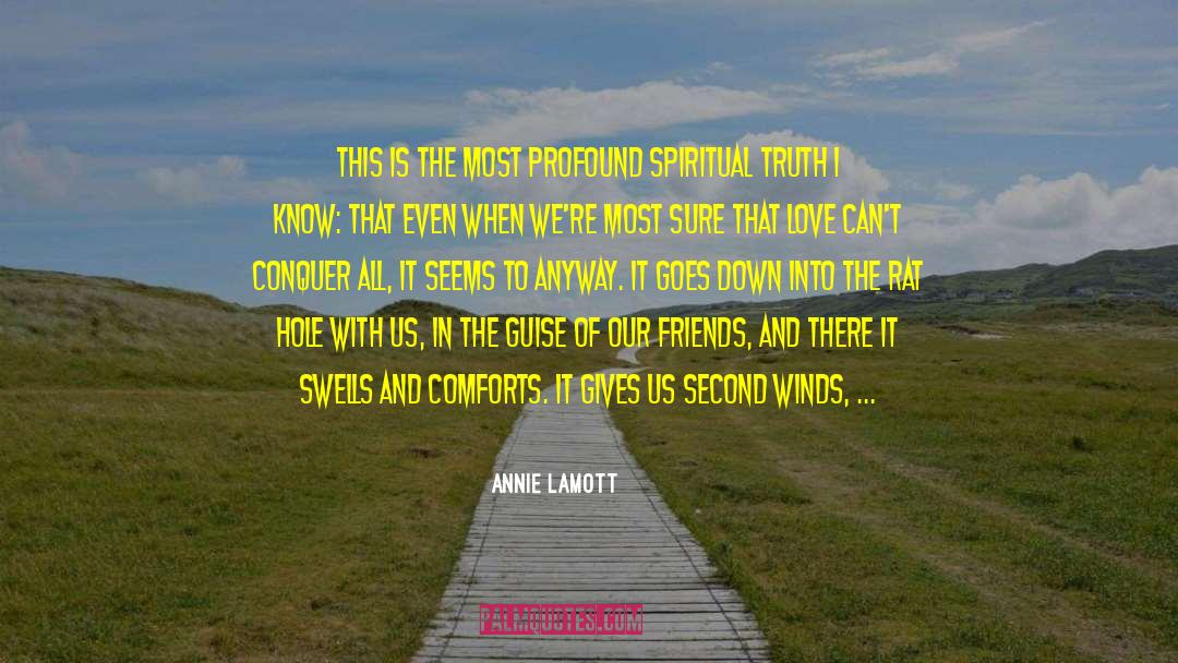 Profound Spiritual quotes by Annie Lamott