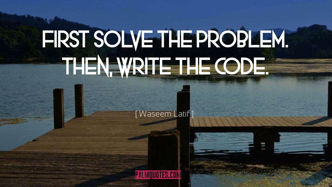 Programmer quotes by Waseem Latif