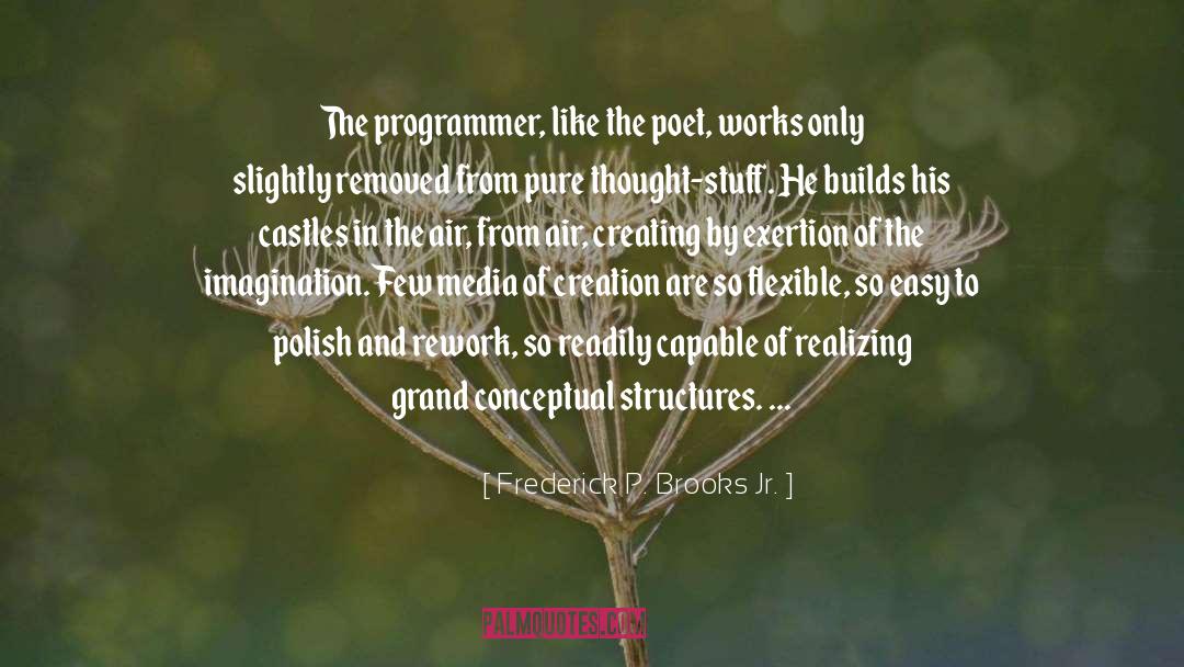 Programmer quotes by Frederick P. Brooks Jr.