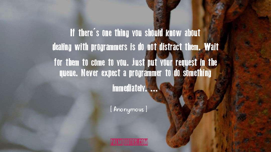 Programmer quotes by Anonymous