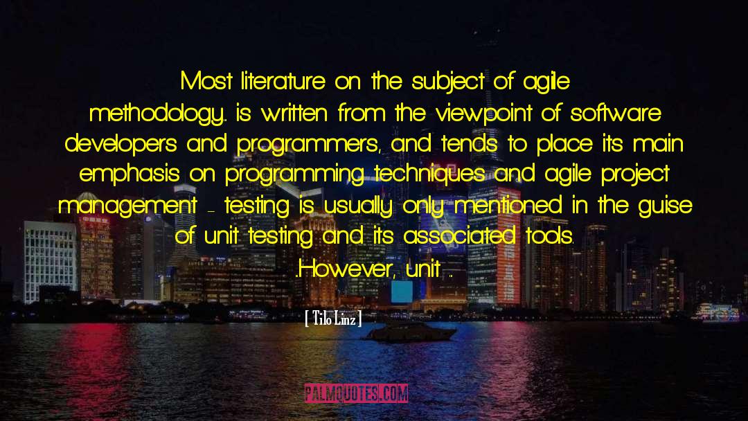 Programmers quotes by Tilo Linz