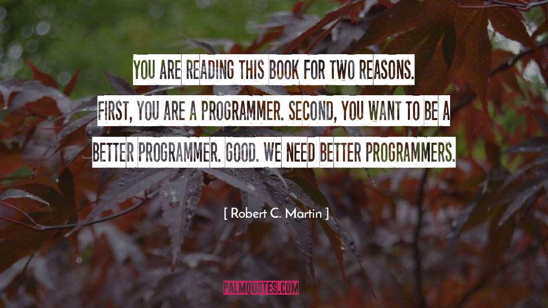 Programmers quotes by Robert C. Martin