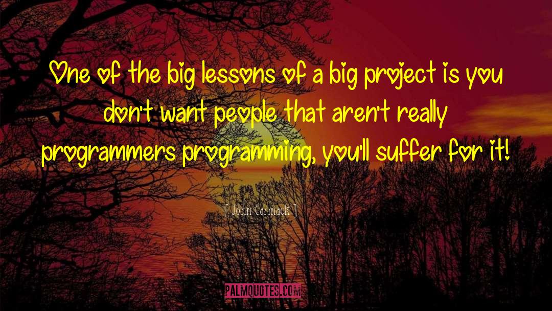 Programmers quotes by John Carmack