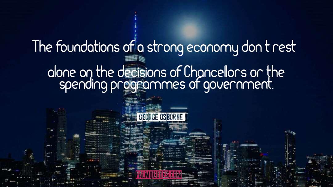 Programmes quotes by George Osborne