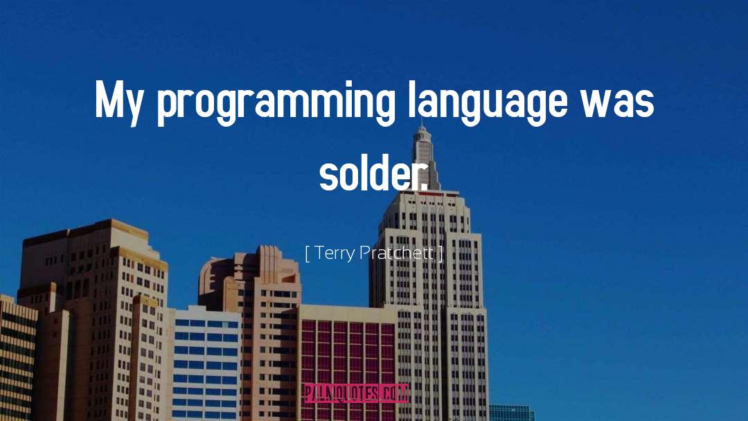 Programming Languages quotes by Terry Pratchett