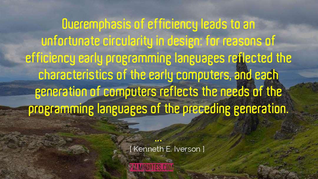 Programming Languages quotes by Kenneth E. Iverson