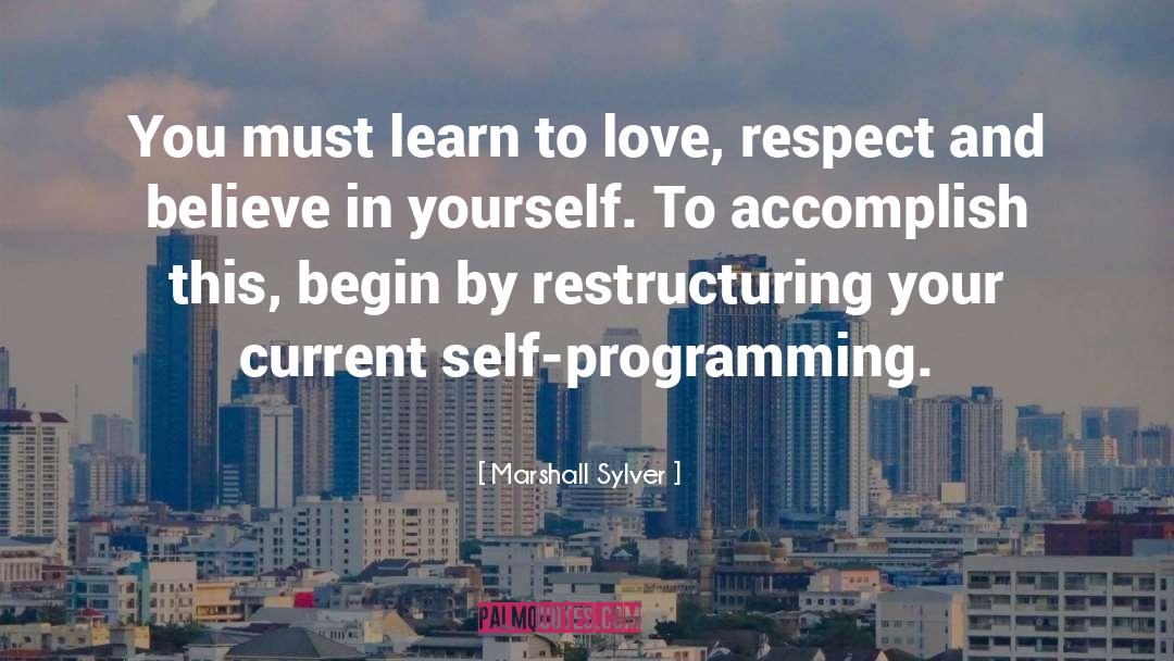 Programming quotes by Marshall Sylver