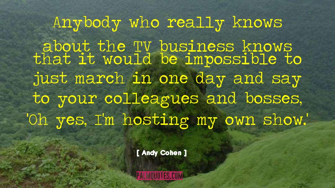 Programul Tv quotes by Andy Cohen