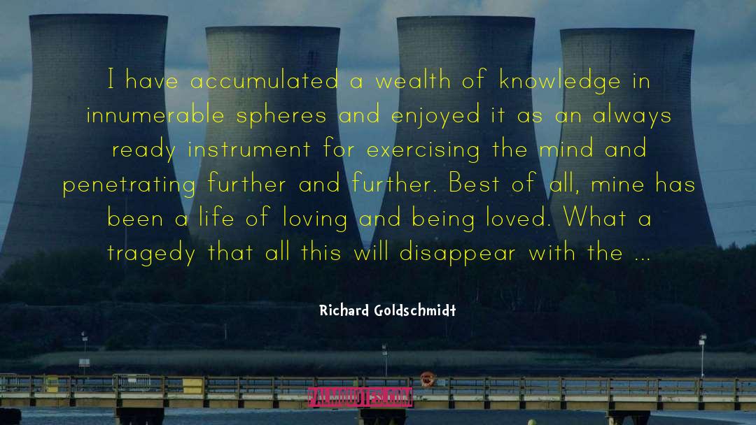 Progress In Science quotes by Richard Goldschmidt