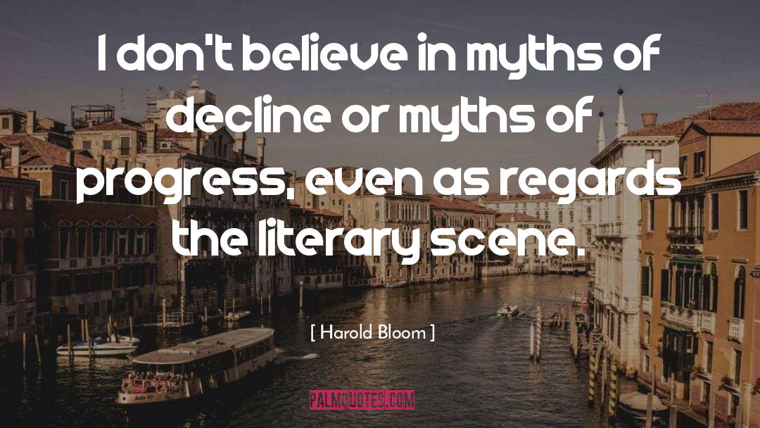 Progress Of Society quotes by Harold Bloom