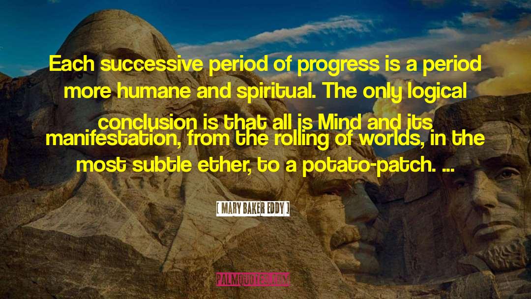 Progress Therapy quotes by Mary Baker Eddy