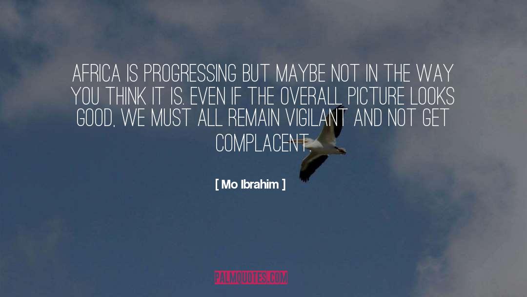 Progressing quotes by Mo Ibrahim