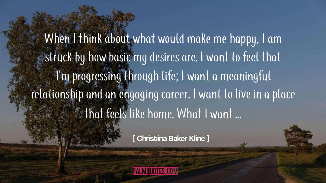 Progressing quotes by Christina Baker Kline