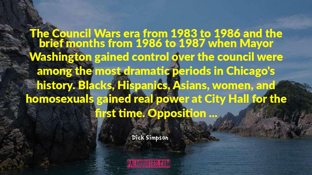 Progressive Era quotes by Dick Simpson