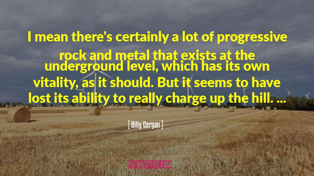 Progressive Rock quotes by Billy Corgan