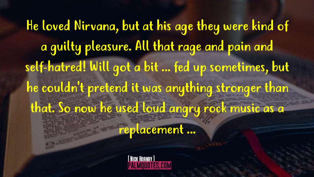 Progressive Rock quotes by Nick Hornby