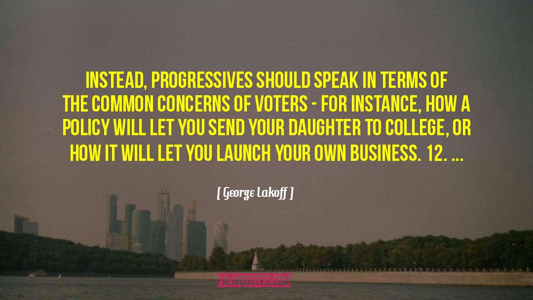 Progressives quotes by George Lakoff