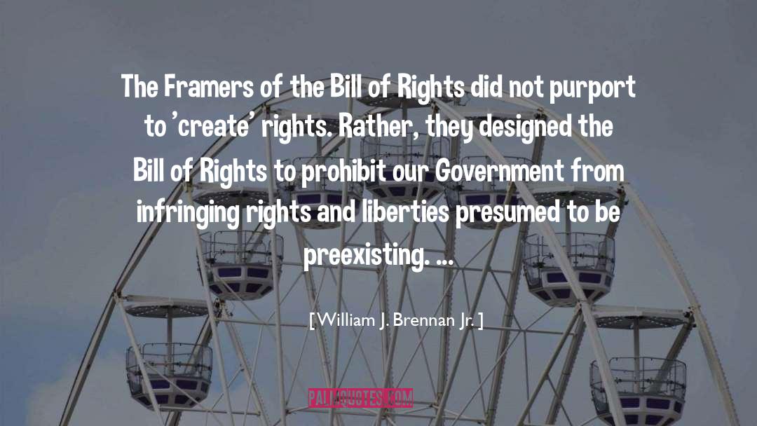 Prohibit quotes by William J. Brennan Jr.