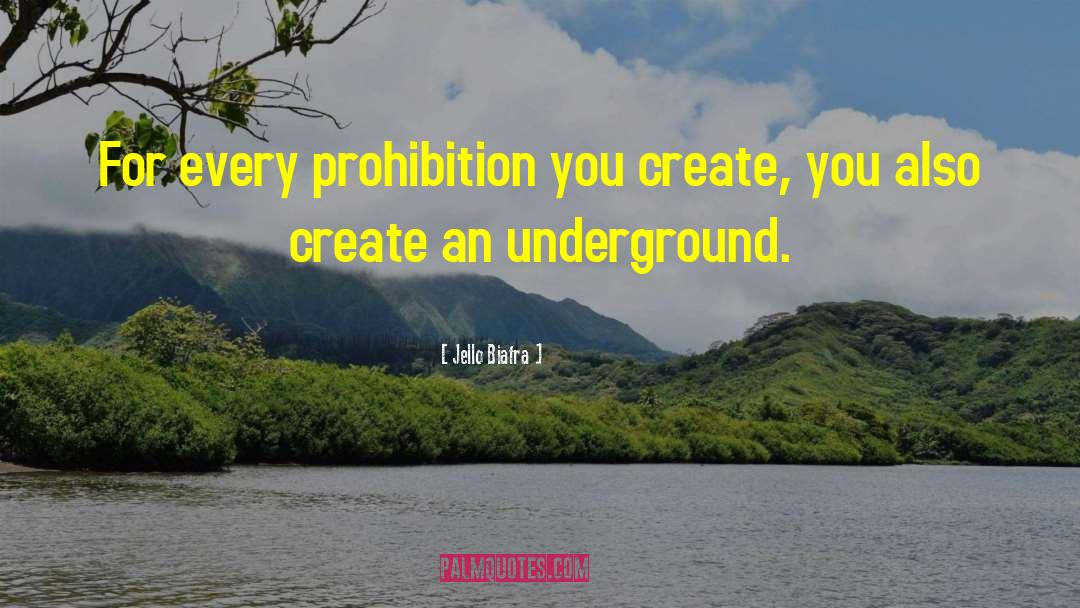 Prohibition quotes by Jello Biafra