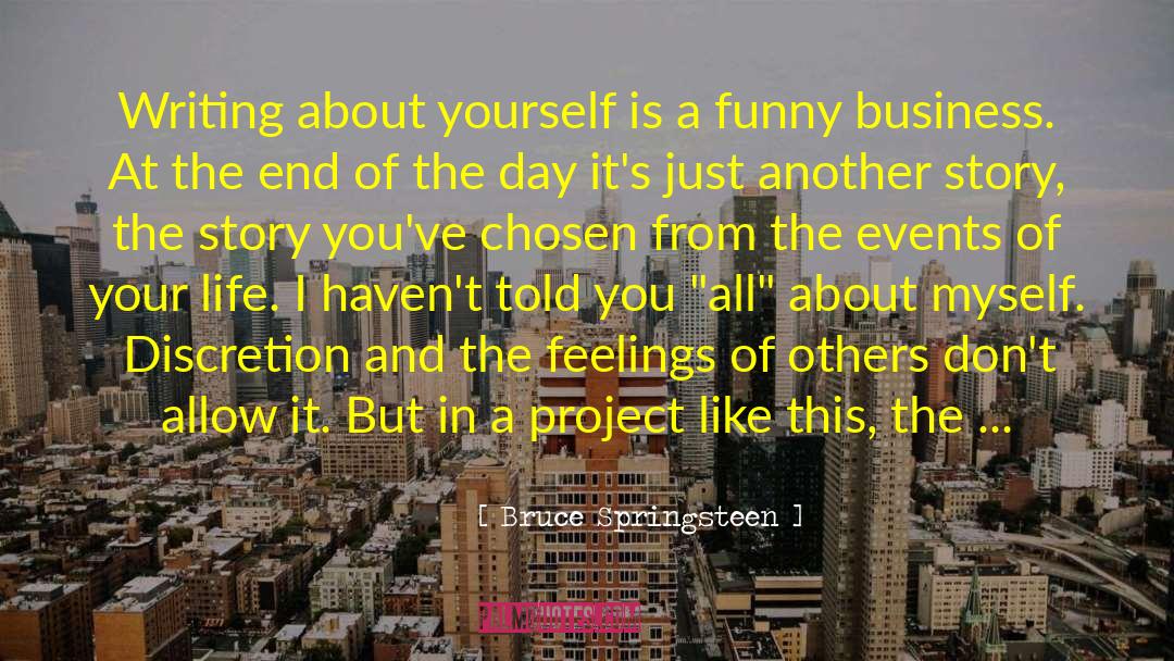 Project Aura quotes by Bruce Springsteen
