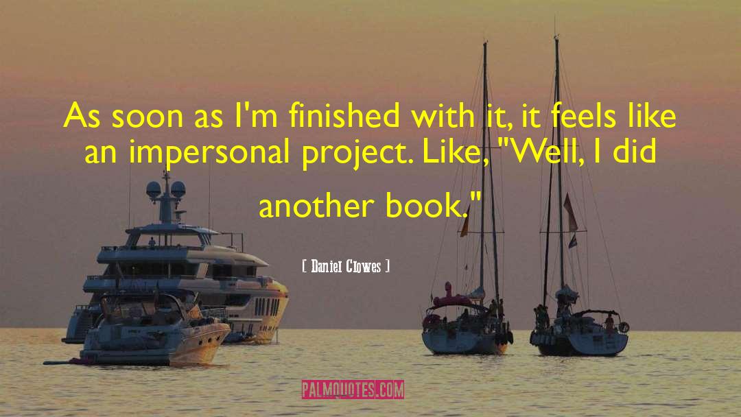 Project E quotes by Daniel Clowes