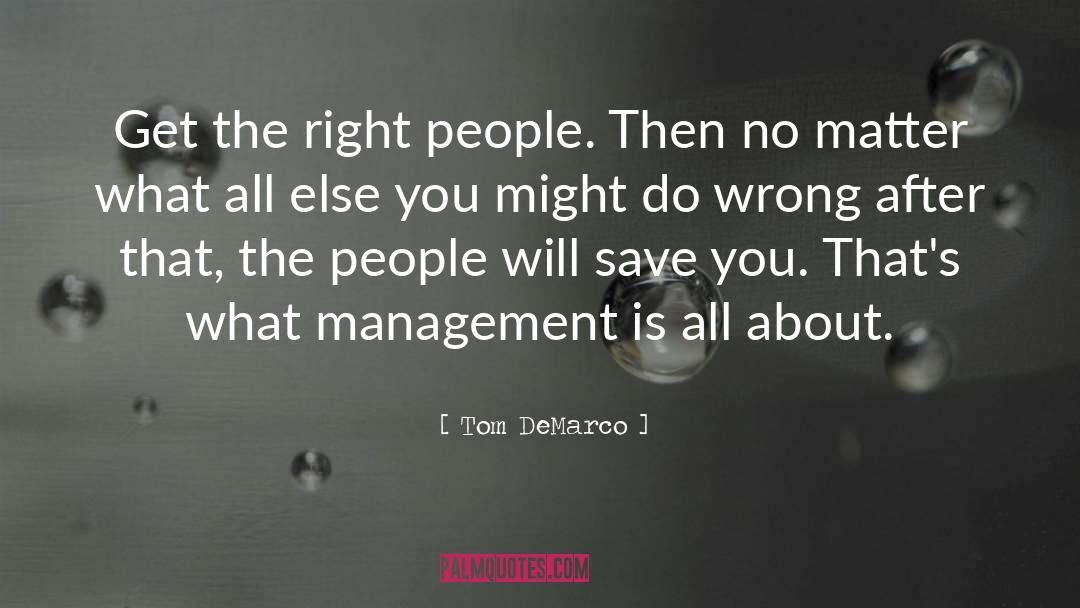 Project Management quotes by Tom DeMarco