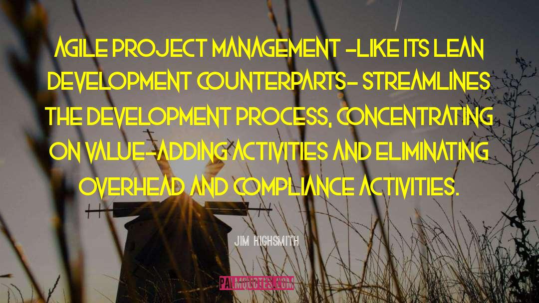 Project Management quotes by Jim Highsmith