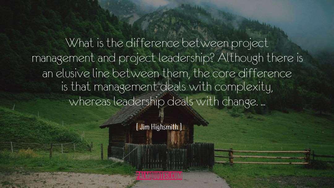 Project Management quotes by Jim Highsmith