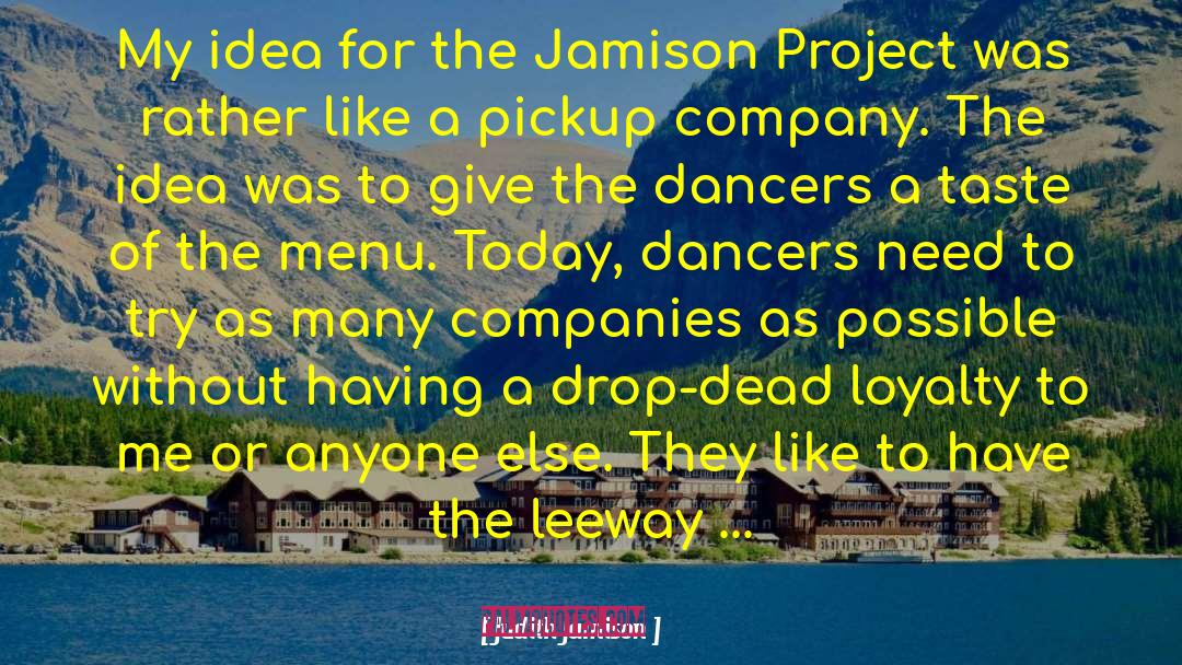 Project Runway quotes by Judith Jamison