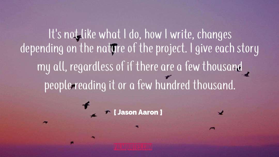 Project Stacking quotes by Jason Aaron