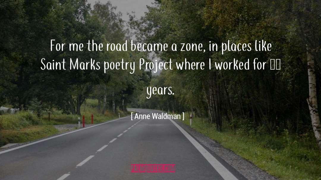 Project Stacking quotes by Anne Waldman